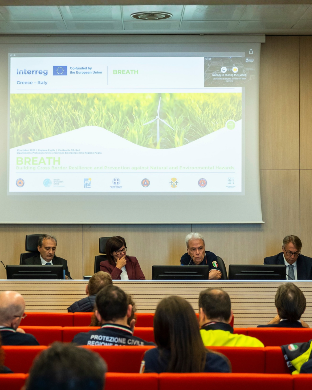 Galleria Presentato a Bari il progetto strategico BREATH: Grecia e Italia rafforzano la cooperazione transfrontaliera per la prevenzione dei rischi naturali, la protezione civile e la resilienza delle comunità - Diapositiva 3 di 7